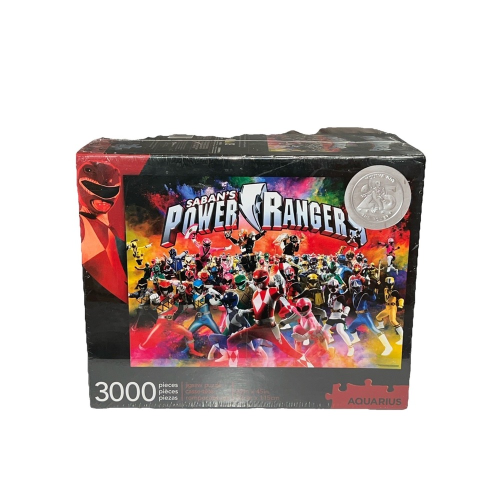 Aquarius Saban's Power Rangers Jigsaw Puzzle 3000 Pieces (32"x45") NEW & SEALED